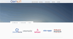 Desktop Screenshot of gemsoft.com.tr